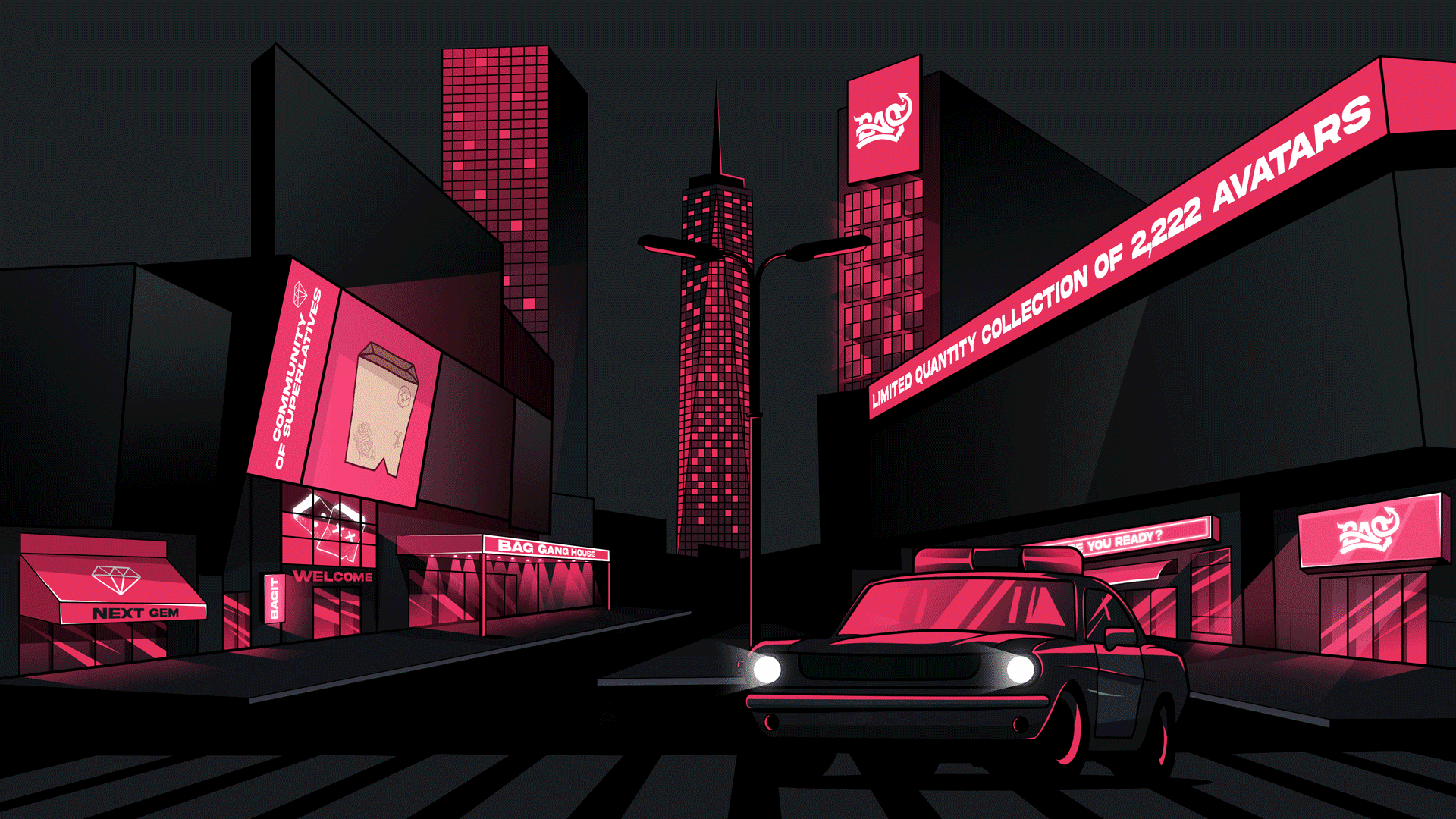 OBSCURES website animation